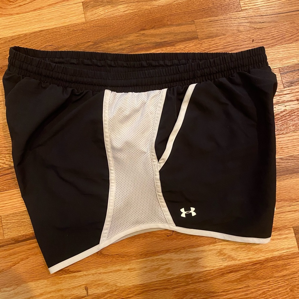 Under Armour Black Running Shorts